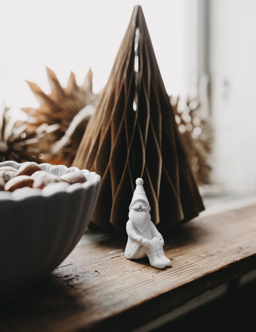 Joulu Storefactory | Sitting Nisse, White