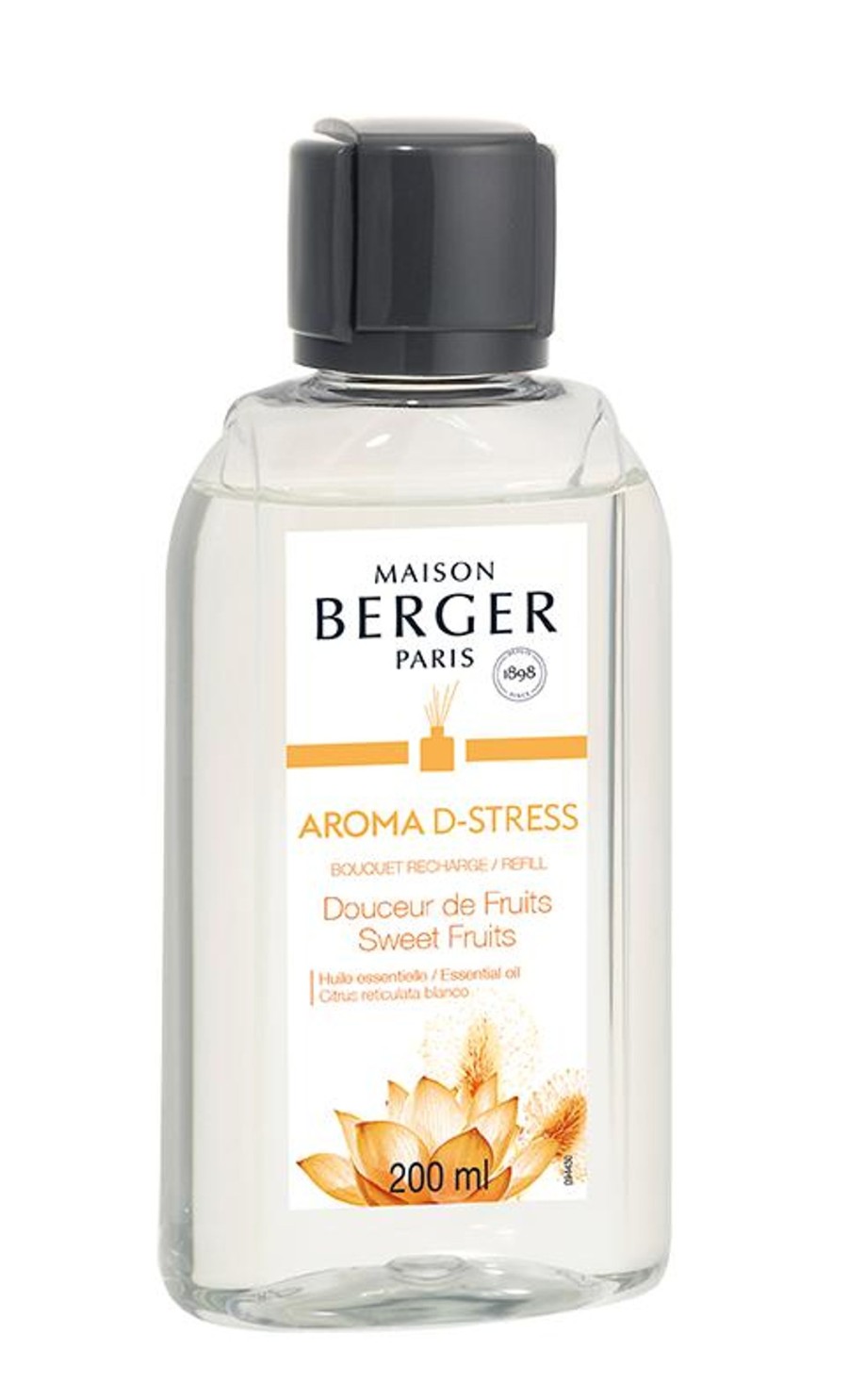 Koti Maison Berger | Aroma D-Stress - Tayttopullo 200Ml