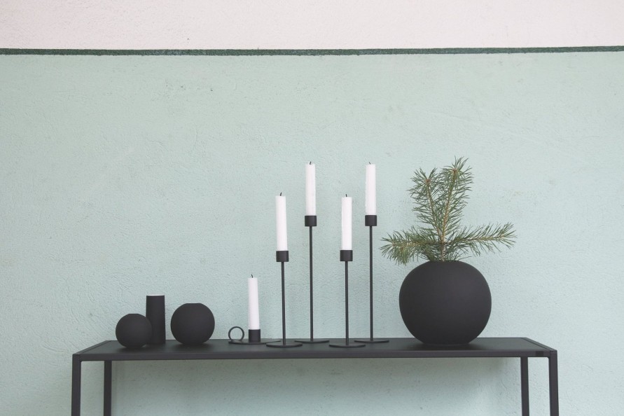 Koti Cooee Design | Candlestick 29Cm, Black