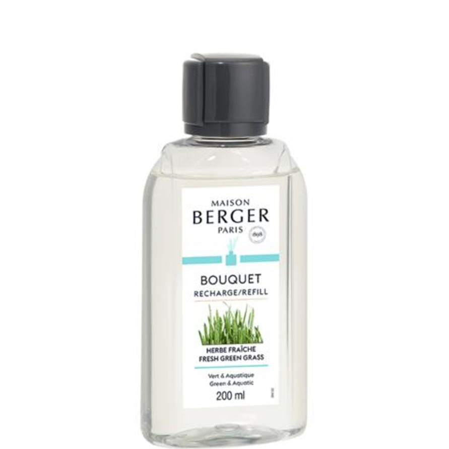 Koti Maison Berger | Fresh Green Grass -Tayttopullo 200Ml