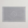 Koti Gant Home | Organic G Shower Mat, Heather Grey