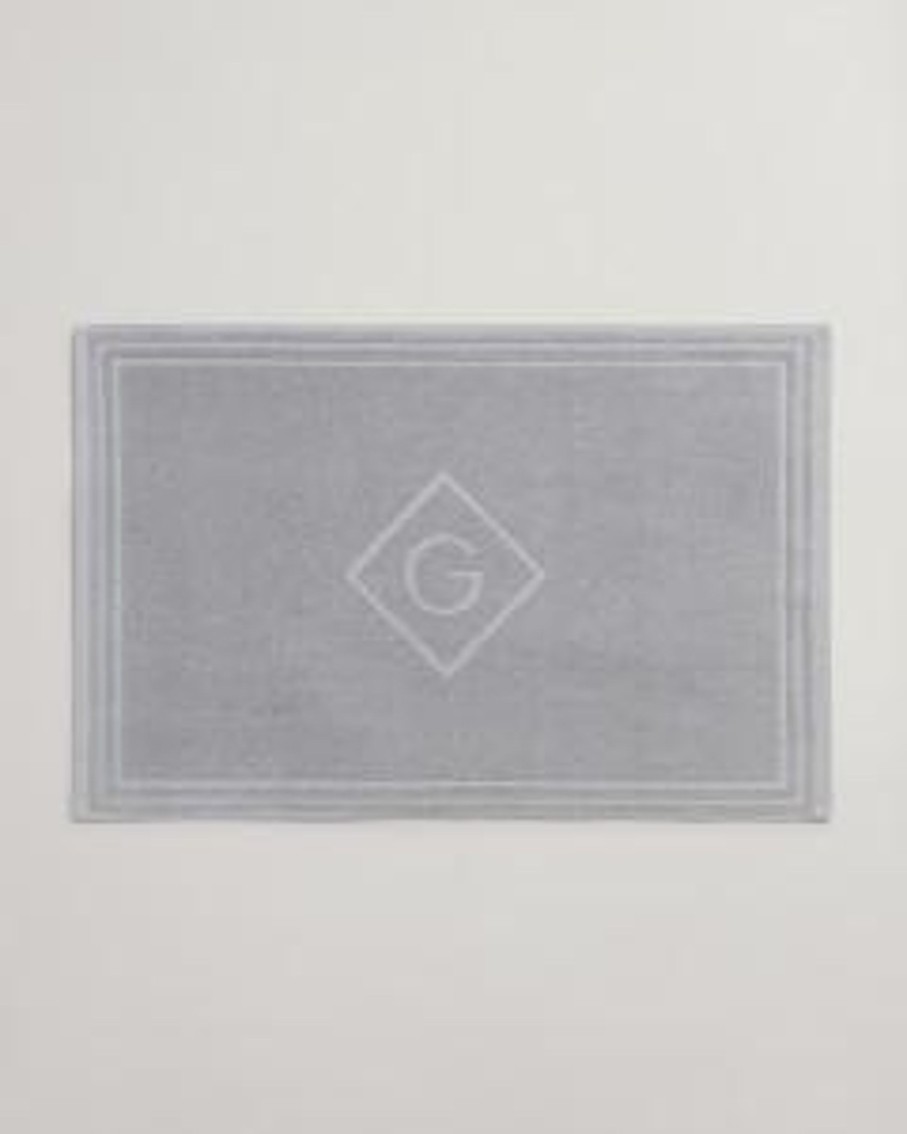 Koti Gant Home | Organic G Shower Mat, Heather Grey