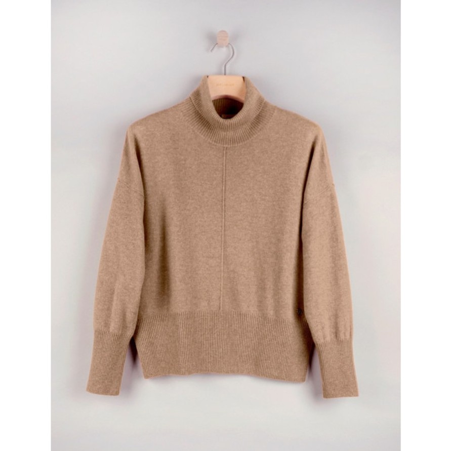 Vaatteet Balmuir | Mirjam Cashmere Knit, Soft Camel