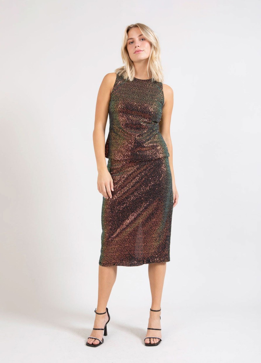 Vaatteet Coster Copenhagen | Sequin Halterneck, Multi Color