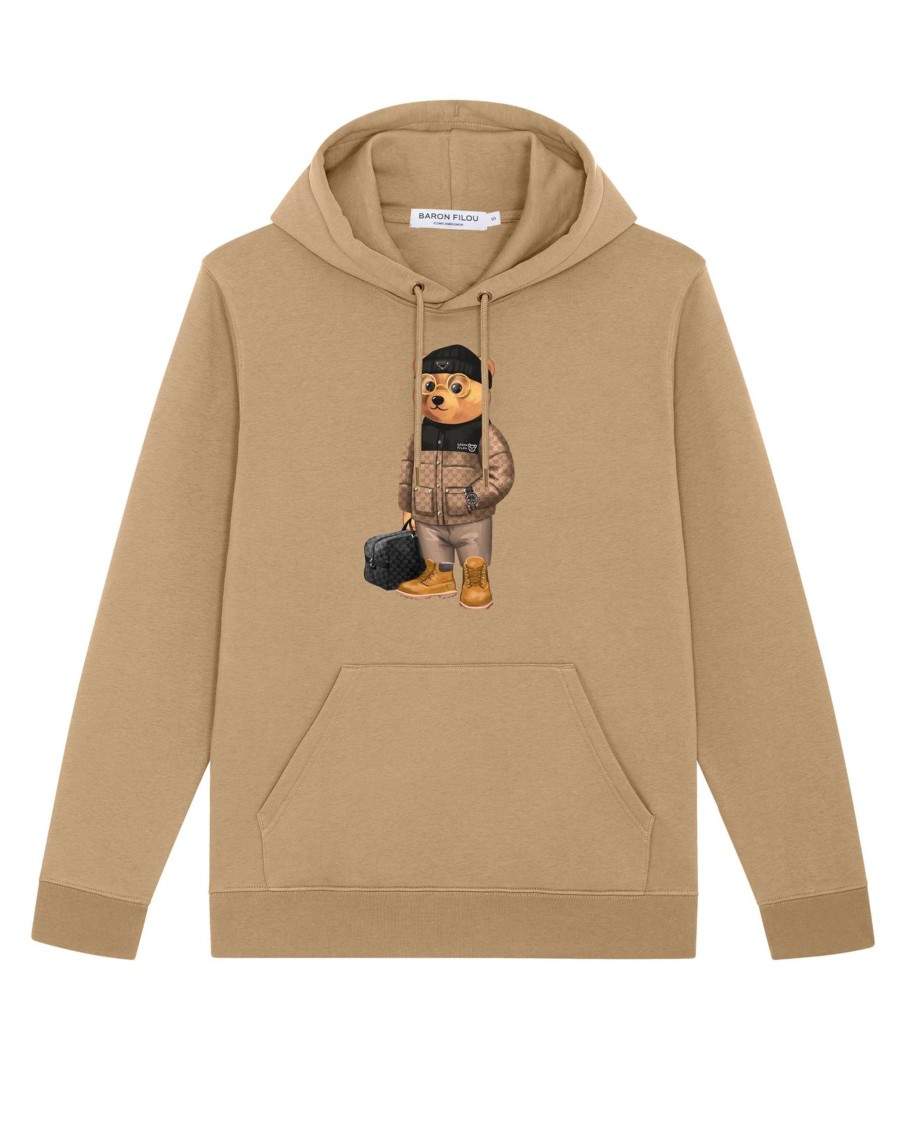 Vaatteet Baron Filou | Organic Hoodie Filou Lxxi, Light Hazel