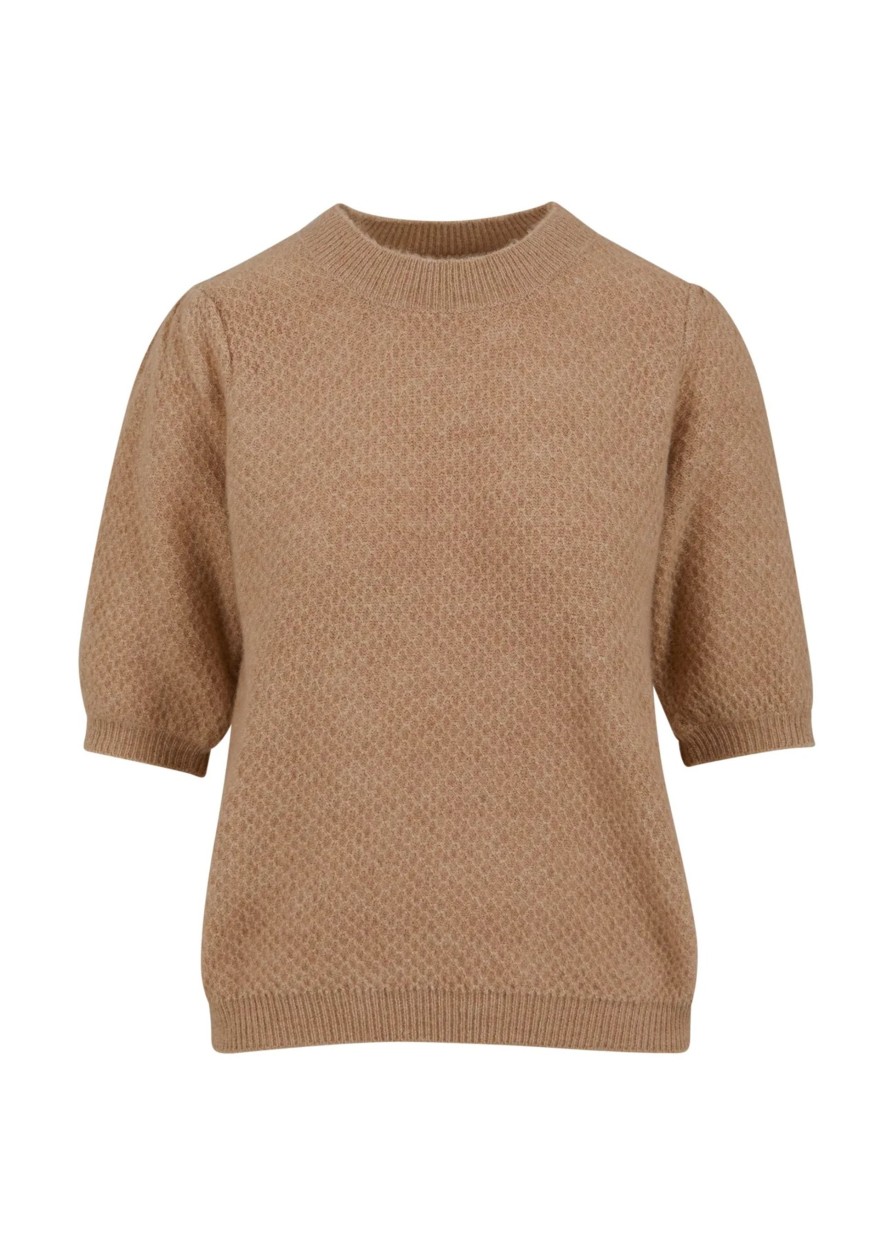 Vaatteet Coster Copenhagen | Elsa Alpaca Top, Beige