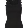 Vaatteet Rosemunde | Silk Top Regular, Black