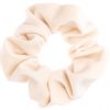 Kengat&Asusteet DARK department | Velvet Plain Scrunchie, Off White