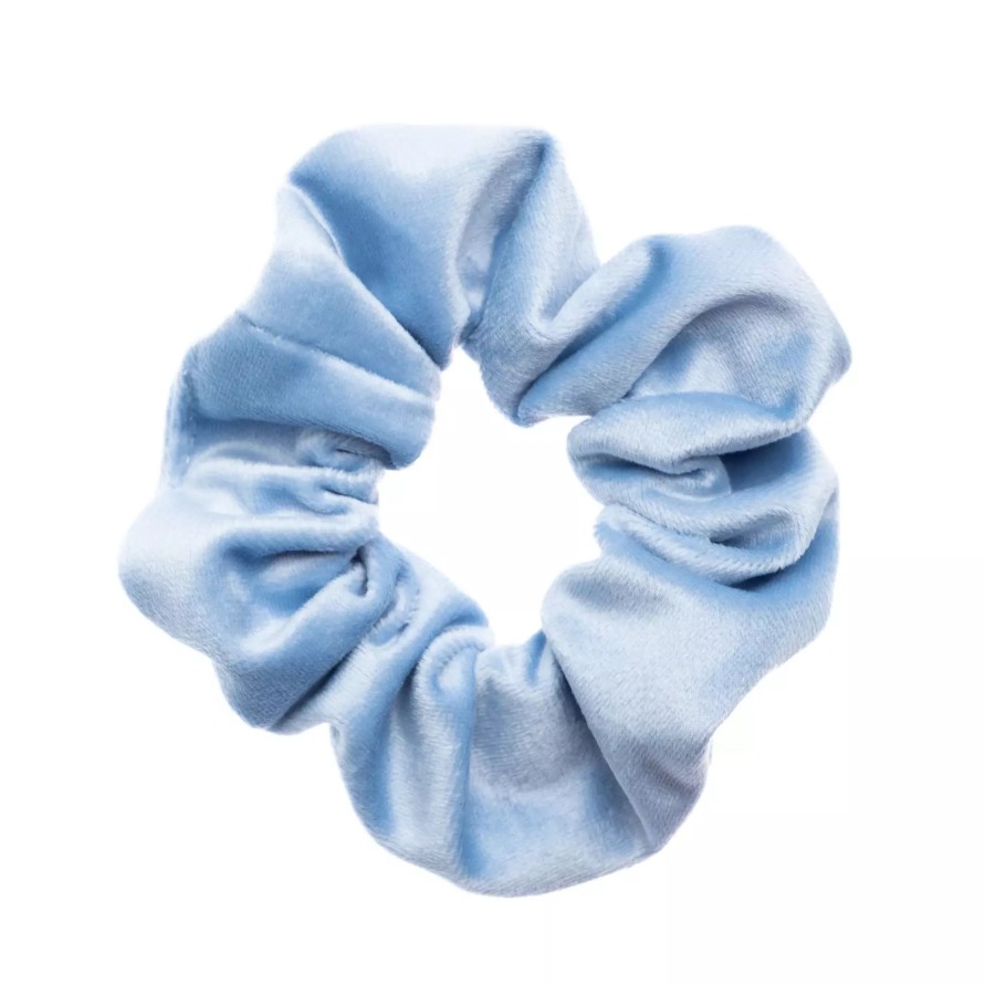 Kengat&Asusteet DARK department | Velvet Plain Scrunchie, Light Blue