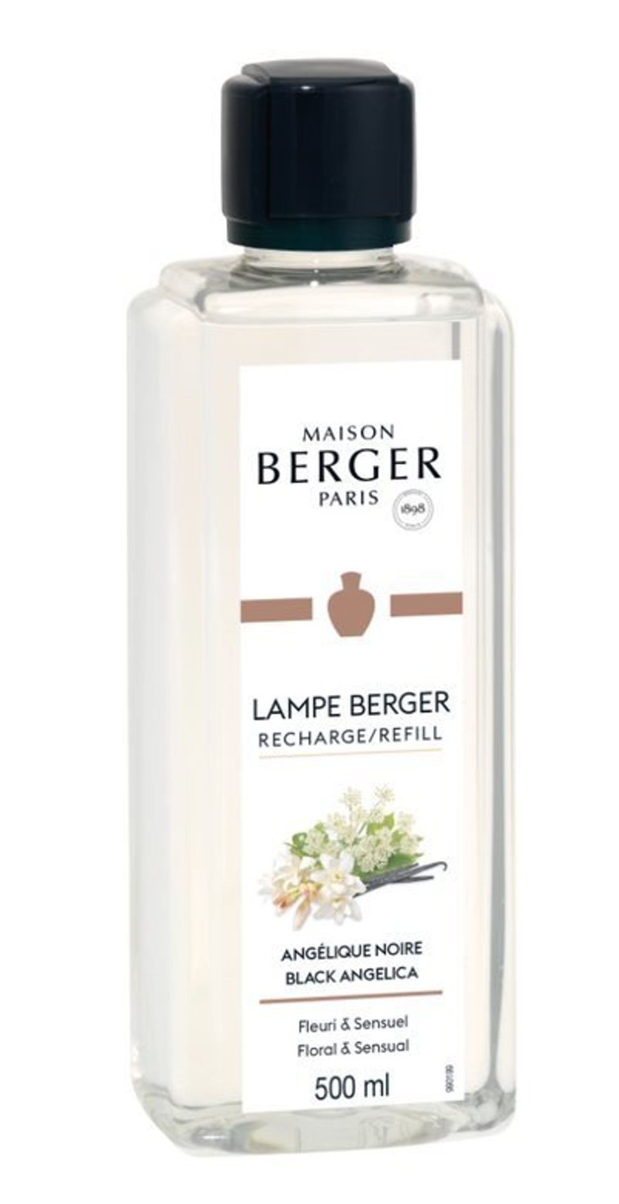 Koti Maison Berger | Black Angelica - Ilmanpuhdistajanneste 500Ml