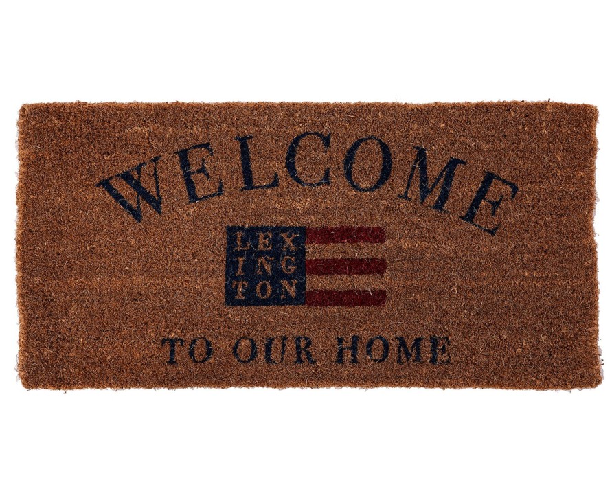 Koti Lexington Company | Welcome Home Rug, Natural