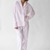 Vaatteet GAUHAR Helsinki | Cotton Pyjamas, Pink/White