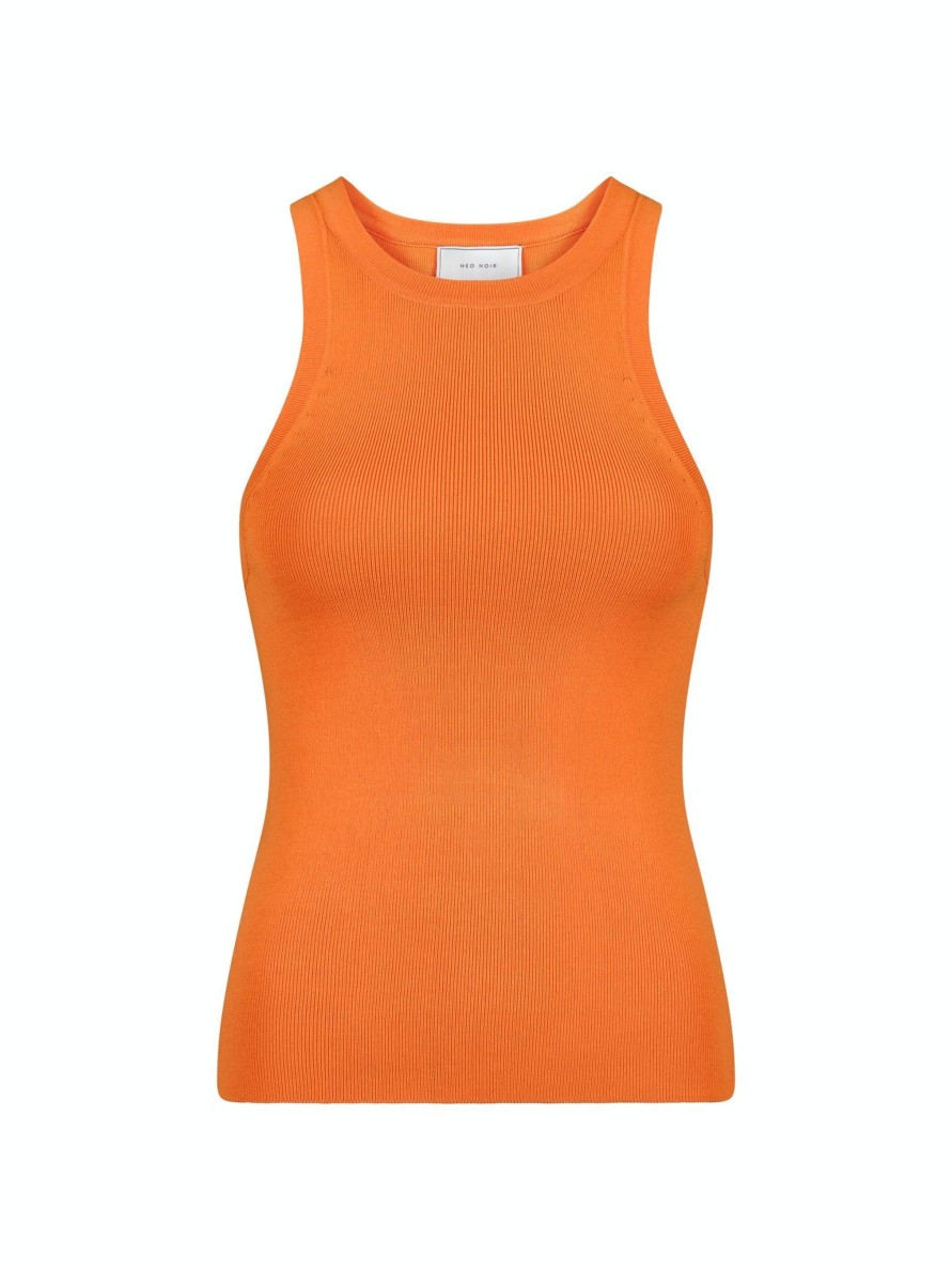 Vaatteet Neo Noir | Willy Knitted Top, Orange