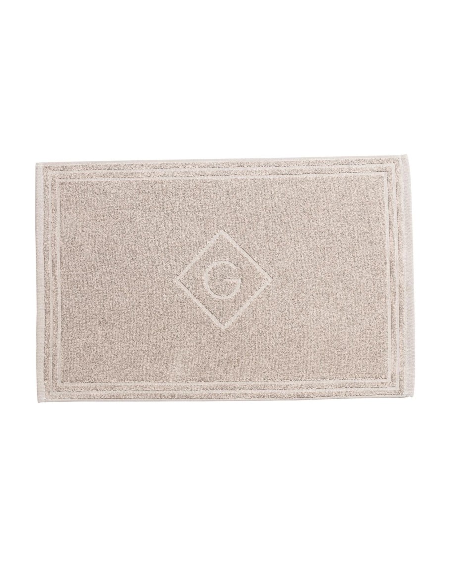 Koti Gant Home | Organic G Shower Mat, Dry Sand