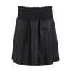 Vaatteet Coster Copenhagen | Leather A-Line Skirt, Black