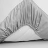 Koti Gant Home | Sateen Fitted Sheet 90X200, Moon Grey