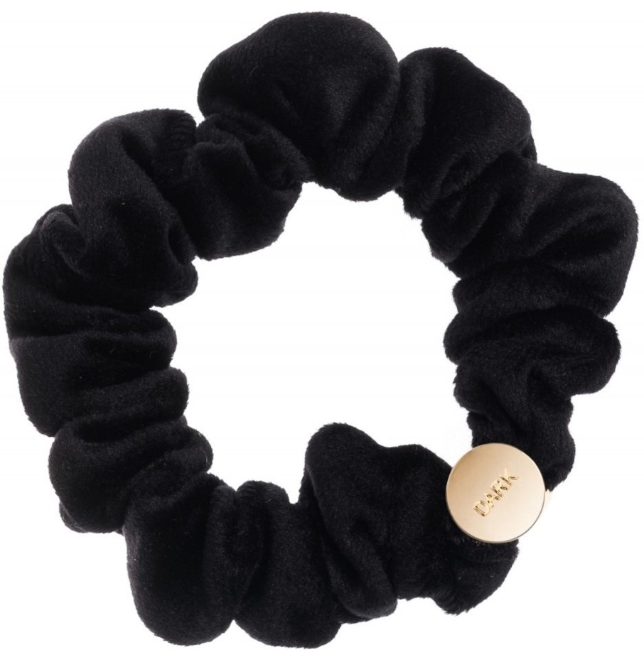 Kengat&Asusteet DARK department | Velvet Mini Scrunchie, Black