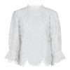 Vaatteet Neo Noir | Adela Embroidery Blouse, Off White