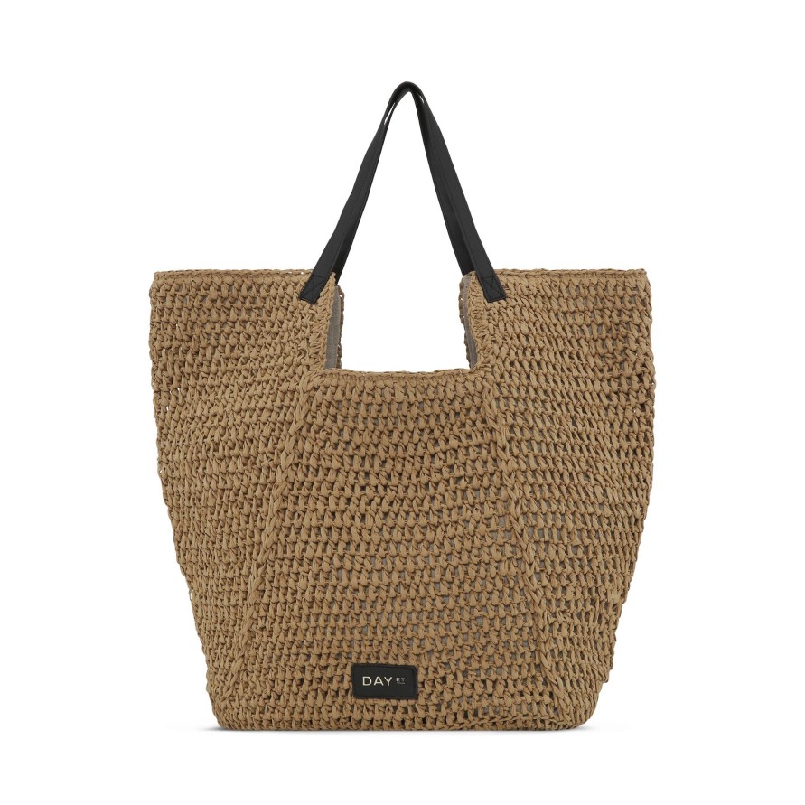 Kengat&Asusteet Day Et | City Straw Shoulder Bag, Amber