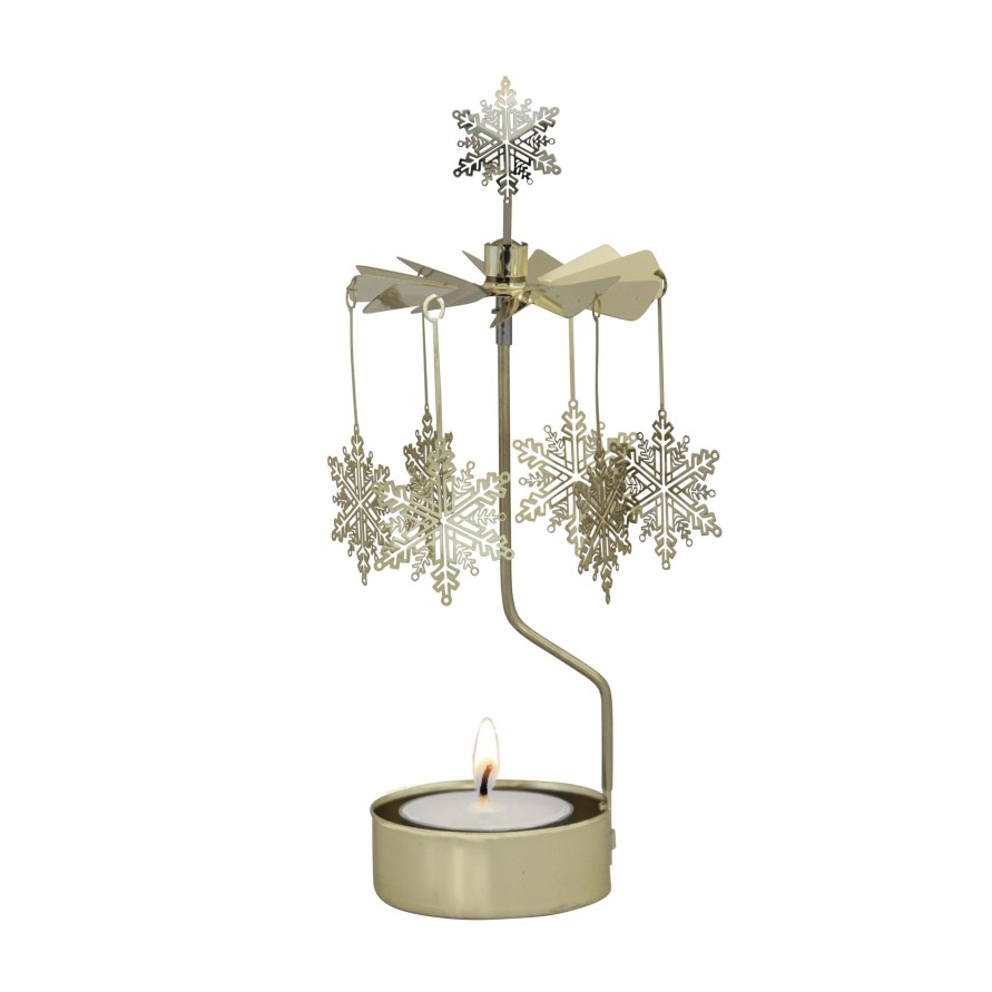 Joulu Pluto Design | Angel Chimes Snow Star, Gold