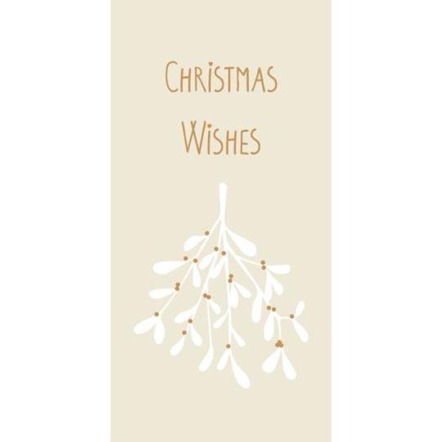 Koti Ib Laursen | Servettipakkaus, Mistletoe Christmas Wishes