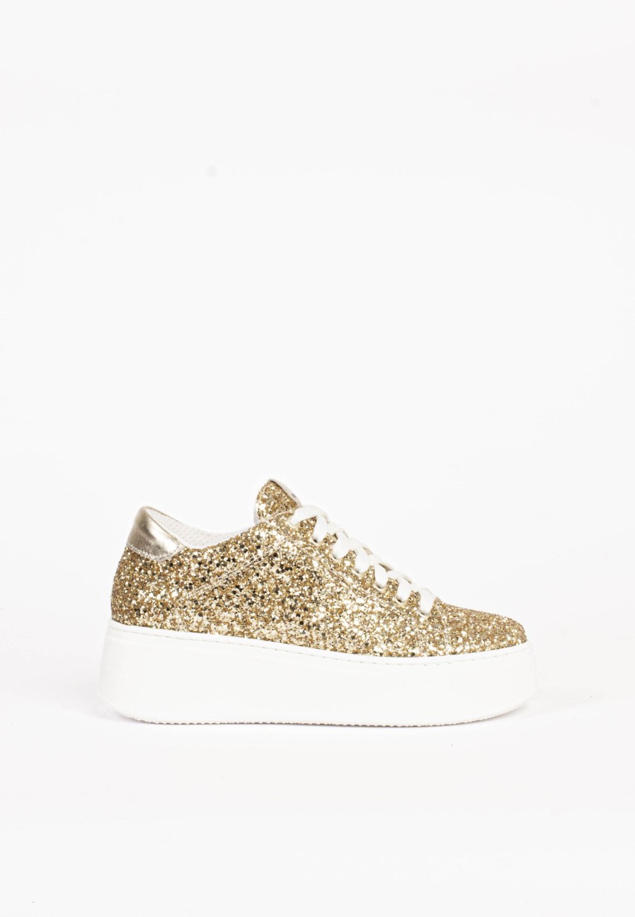 Kengat&Asusteet Bukela | Coco Glitter Sneakers, Gold