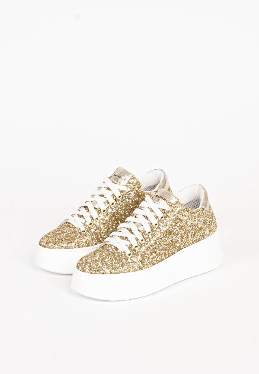 Kengat&Asusteet Bukela | Coco Glitter Sneakers, Gold