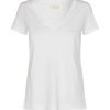 Vaatteet Mos Mosh | Arden Organic Tee, White