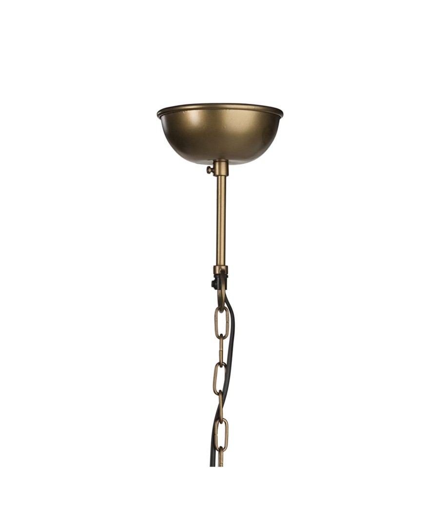 Koti Artwood | Slim City Ceiling Lamp, Brass