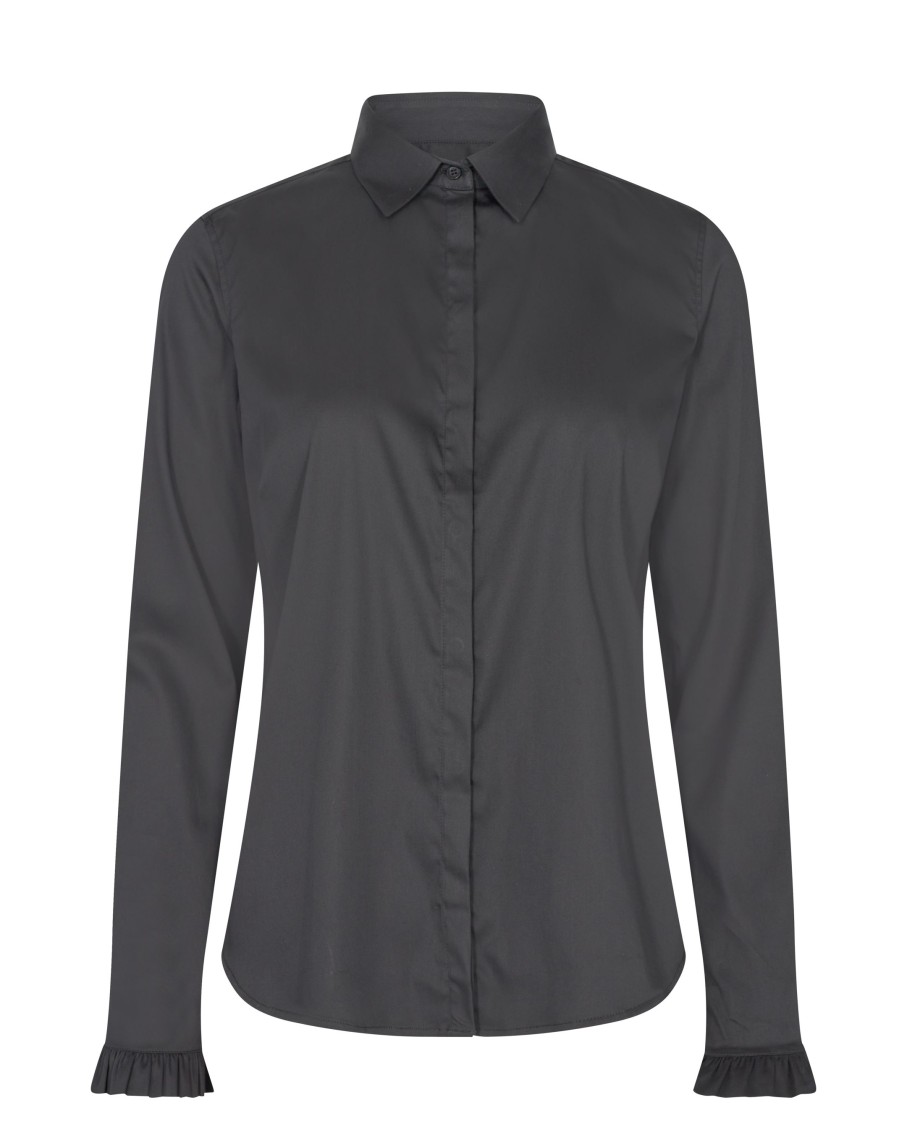 Vaatteet Mos Mosh | Mattie Flip Shirt, Black