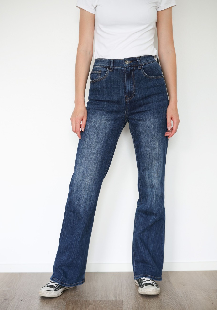 Vaatteet Piro Jeans | Piro Flare Jeans, Blue