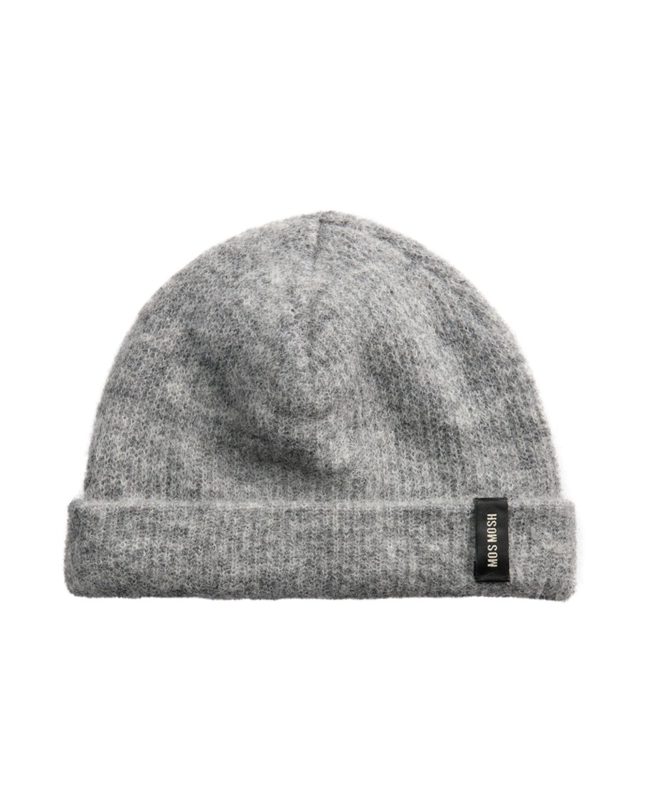 Kengat&Asusteet Mos Mosh | Thora Knit Hat, Grey Melange