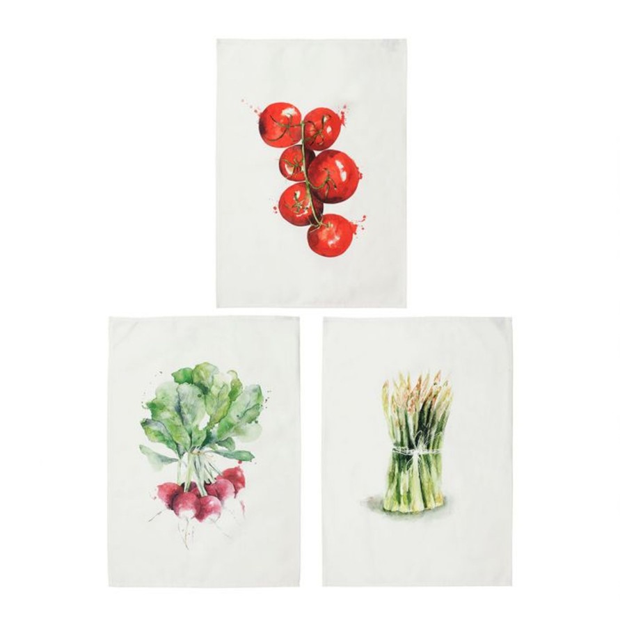 Koti Côté Table | Kitchen Towel 3Pcs 50X70, White