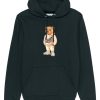 Vaatteet Baron Filou | Organic Hoodie Filou Lxxii, Black