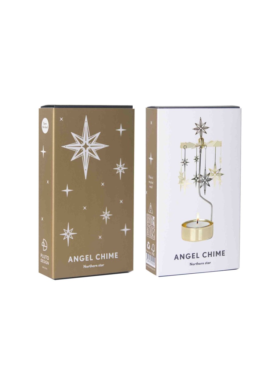 Joulu Pluto Design | Angel Chimes Northern Star, Gold