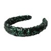 Kengat&Asusteet GAUHAR Helsinki | Headband Padded Sequins, Green