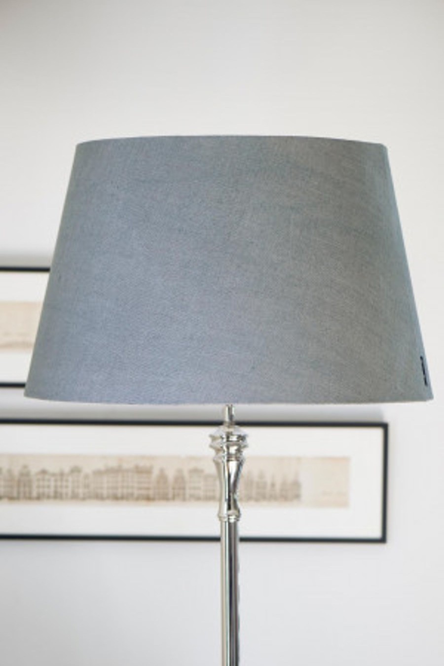 Koti Rivièra Maison | Classic Natural Linen Lamp Shade, Grey