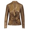 Vaatteet Coster Copenhagen | Metallic Top, Metallic Gold