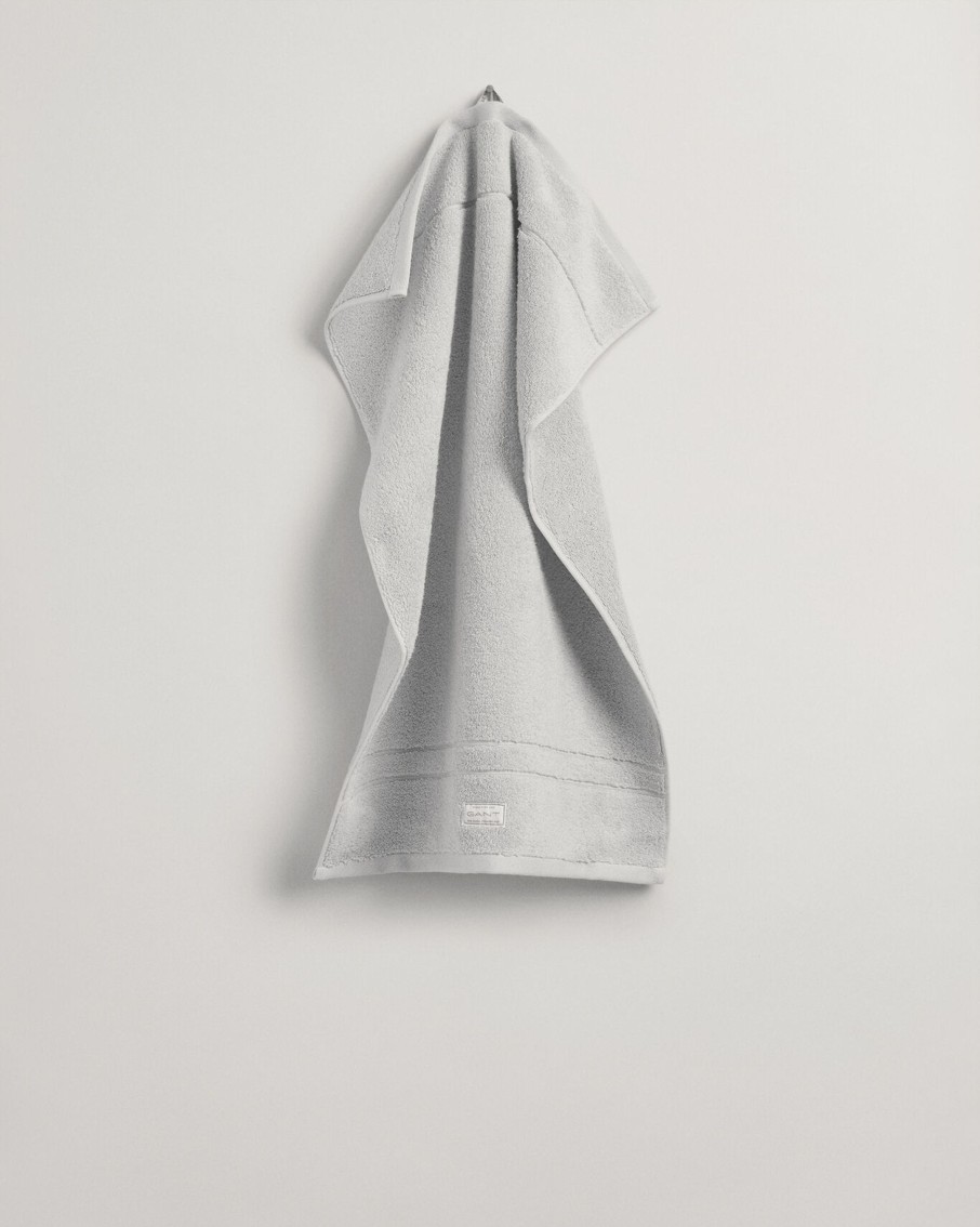 Koti Gant Home | Organic Premium Towel 30X50, Heather Grey