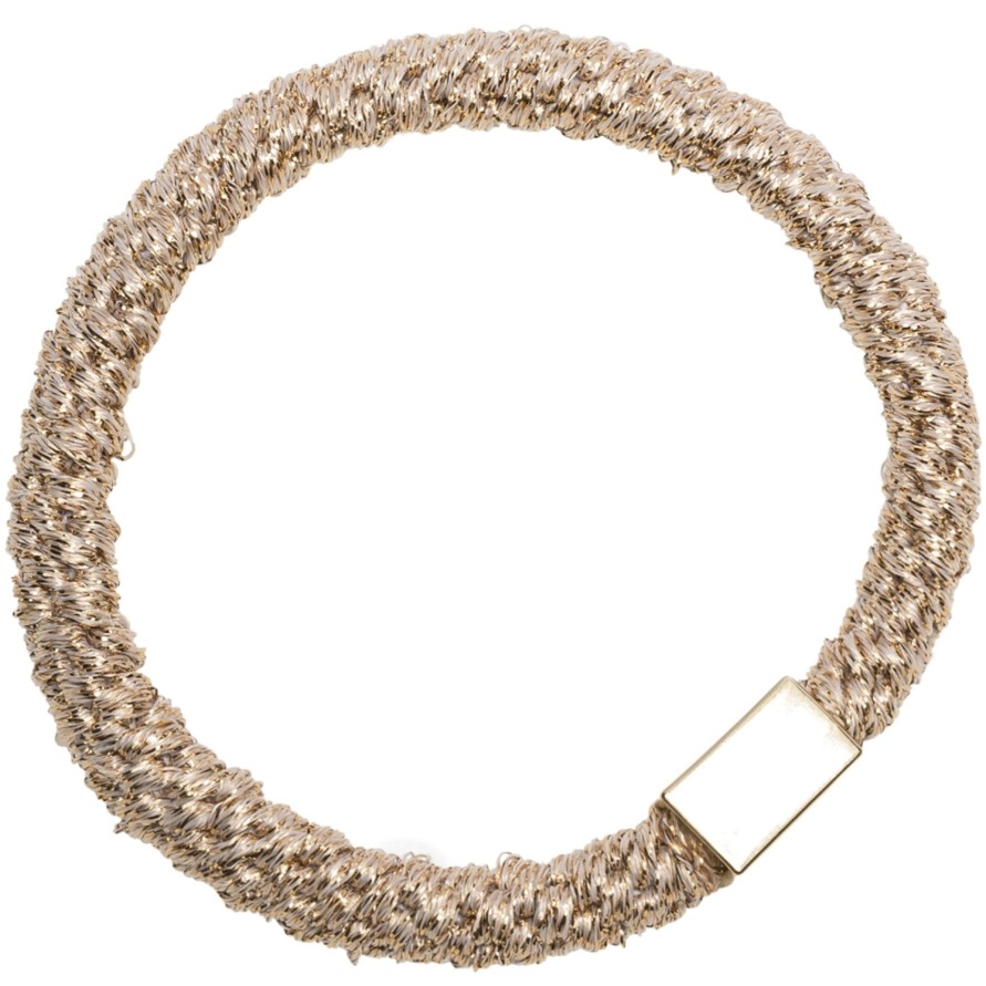 Kengat&Asusteet DARK department | Fat Hair Ties, Sparkled Dark Camel