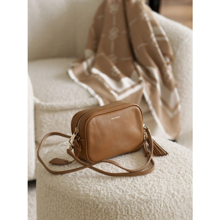 Kengat&Asusteet Balmuir | Elise Camera Bag, Tan/Silver