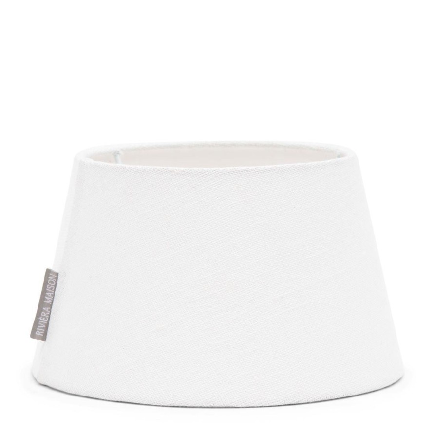 Koti Rivièra Maison | Loveable Linen Lampshade 15X20, White