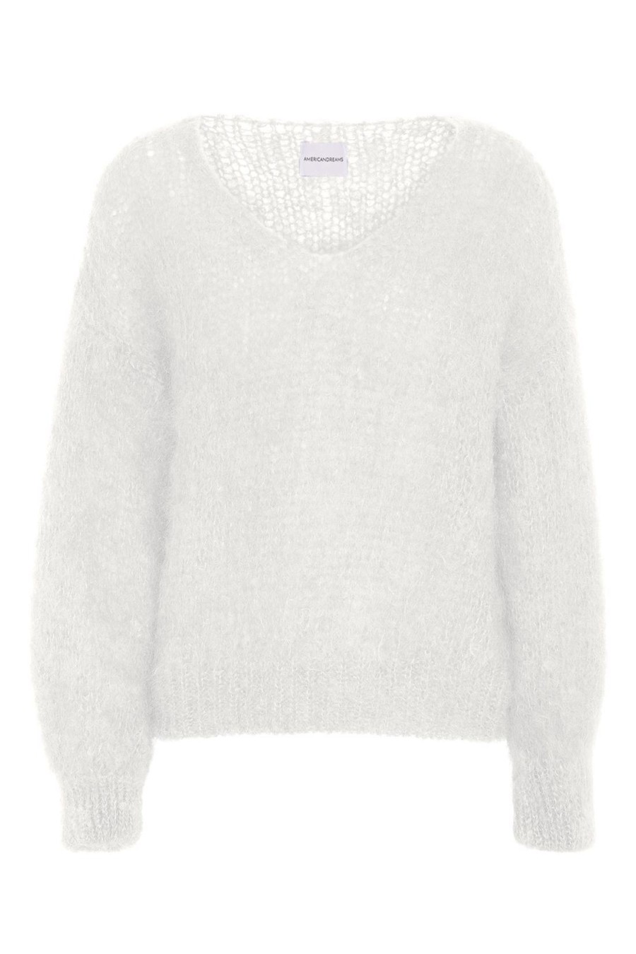 Vaatteet Americandreams | Milana Mohair Knit, White