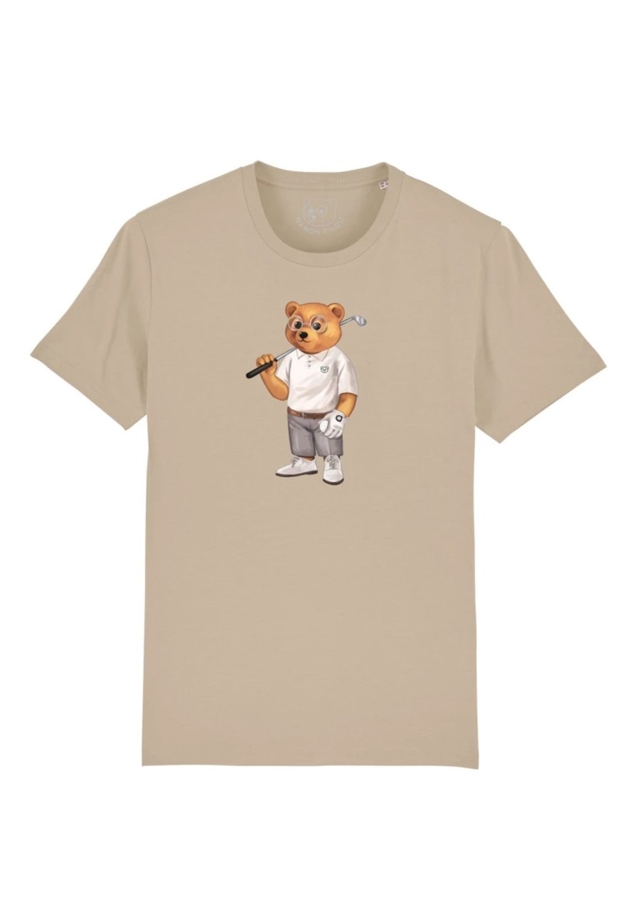 Vaatteet Baron Filou | Organic T-Shirt Filou Xxv, Sand