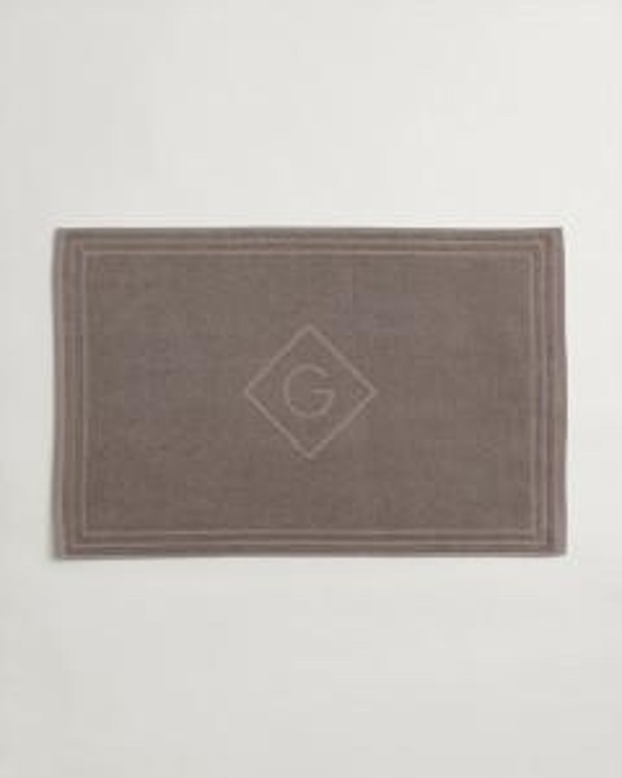 Koti Gant Home | Organic G Shower Mat, Cold Beige