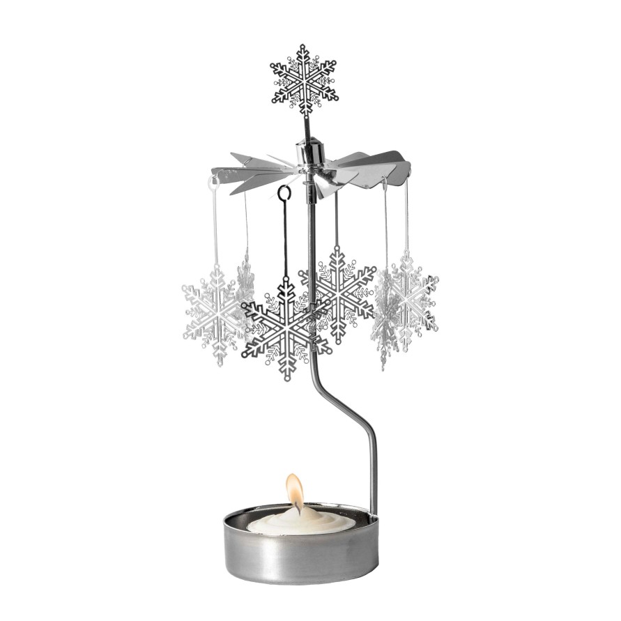 Joulu Pluto Design | Angel Chimes Snow Star, Silver