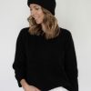 Vaatteet Estheme Cachemire | Estheme V-Neck Knit, Noir