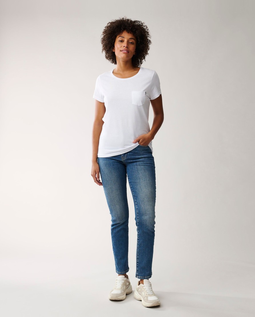 Vaatteet Lexington Company | Ashley Tee, Bright White