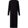 Vaatteet Lexington Company | Ivana Cotton/Cashmere Knitted Dress, Black