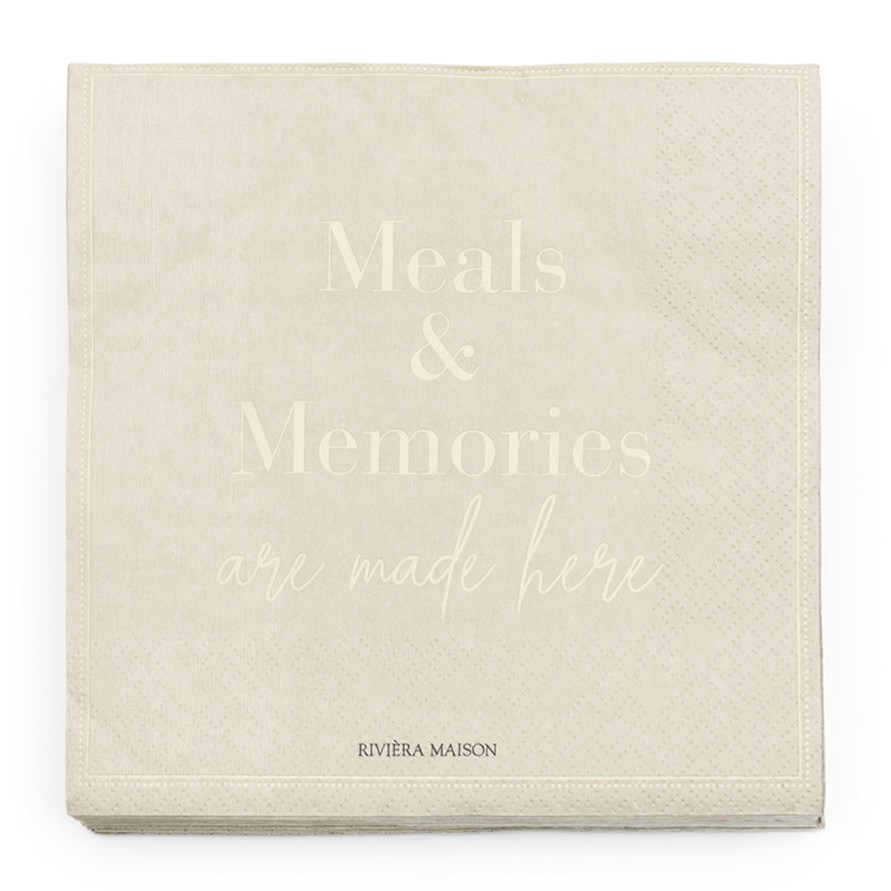 Koti Rivièra Maison | Paper Napkin Meals & Memories